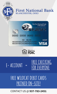 First National Bank of Blanchester Advertisement