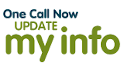 One Call Now Update my info logo